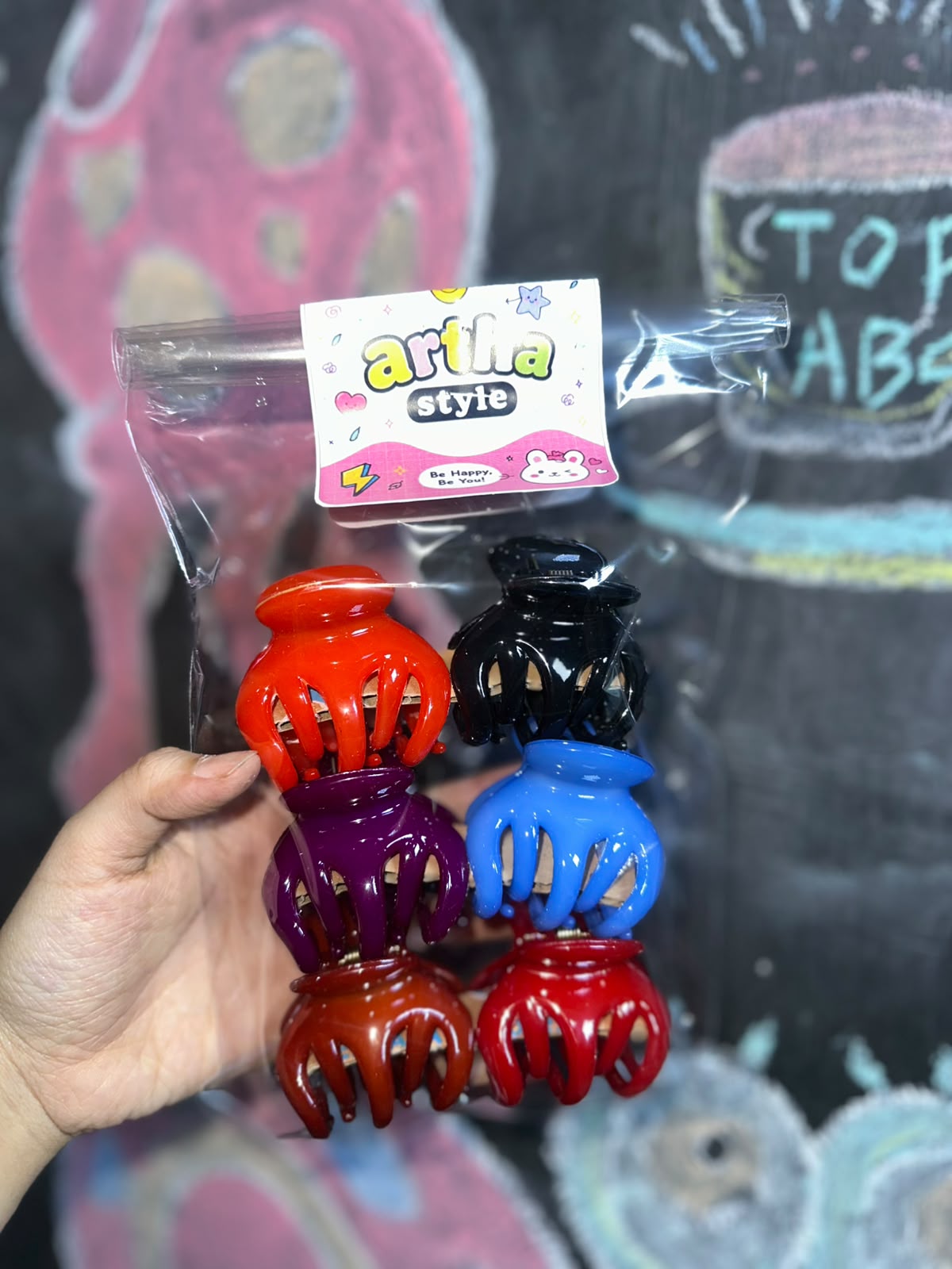 Paket 6 Pcs Jepit & Jedai Cute Import Tahan Banting - Artha Style