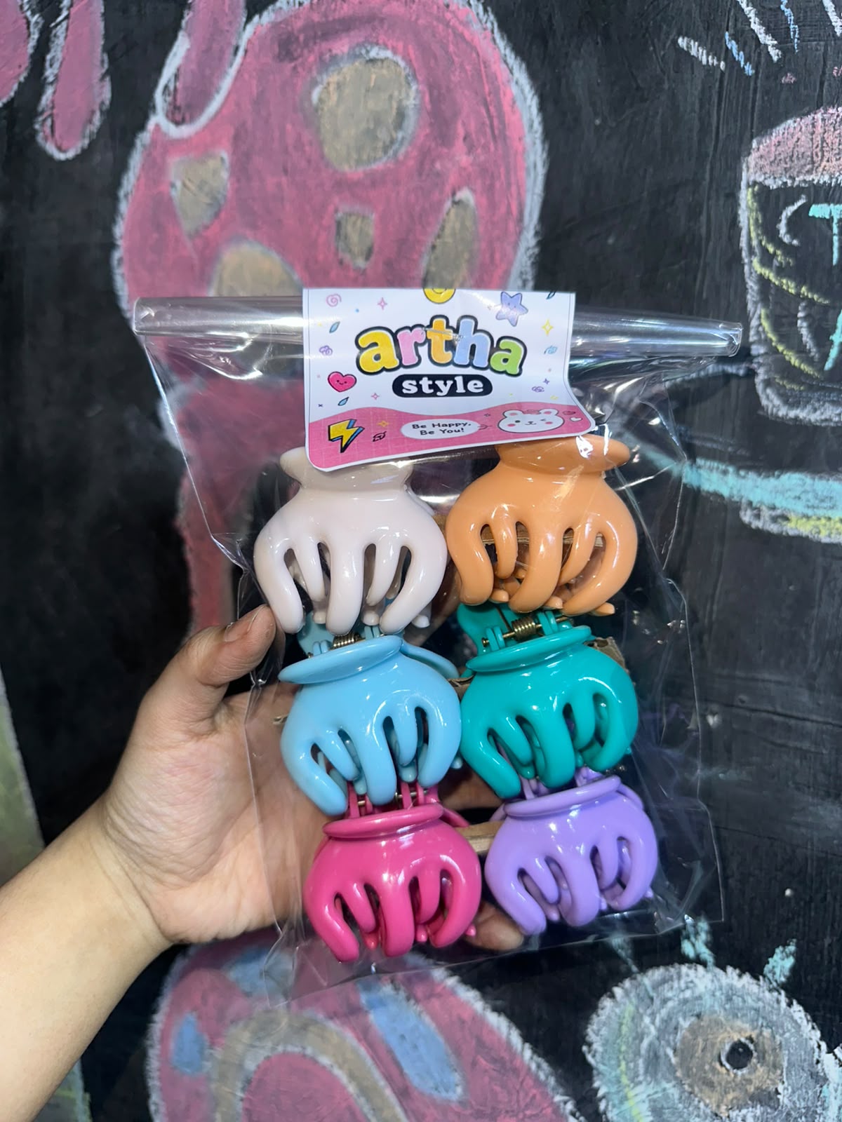 Paket 6 Pcs Jedai Lokal Super Tebal Bunga & Mini - Artha Style
